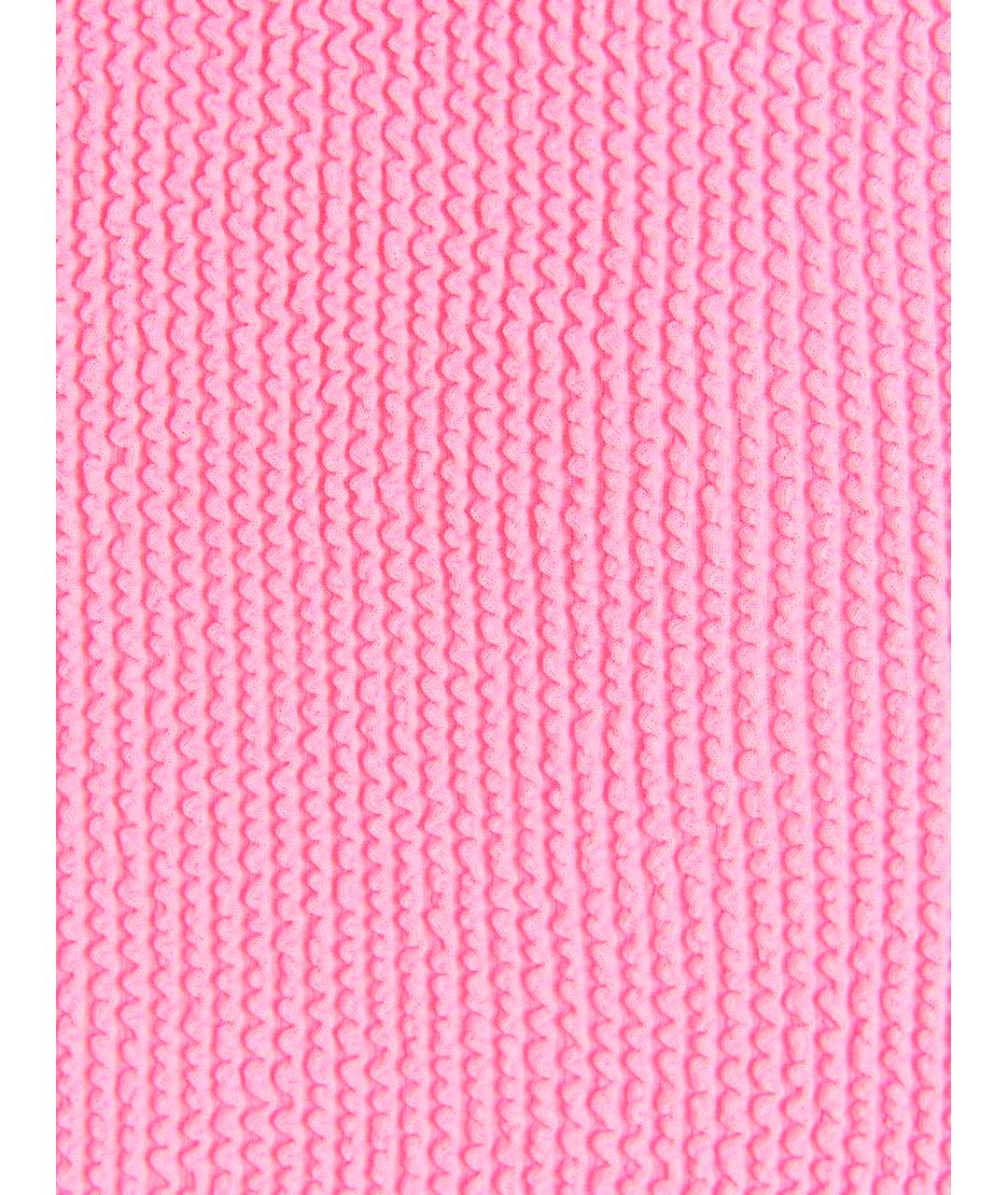 HUNZA G Розовая полиамидовая юбка мини, фото 4