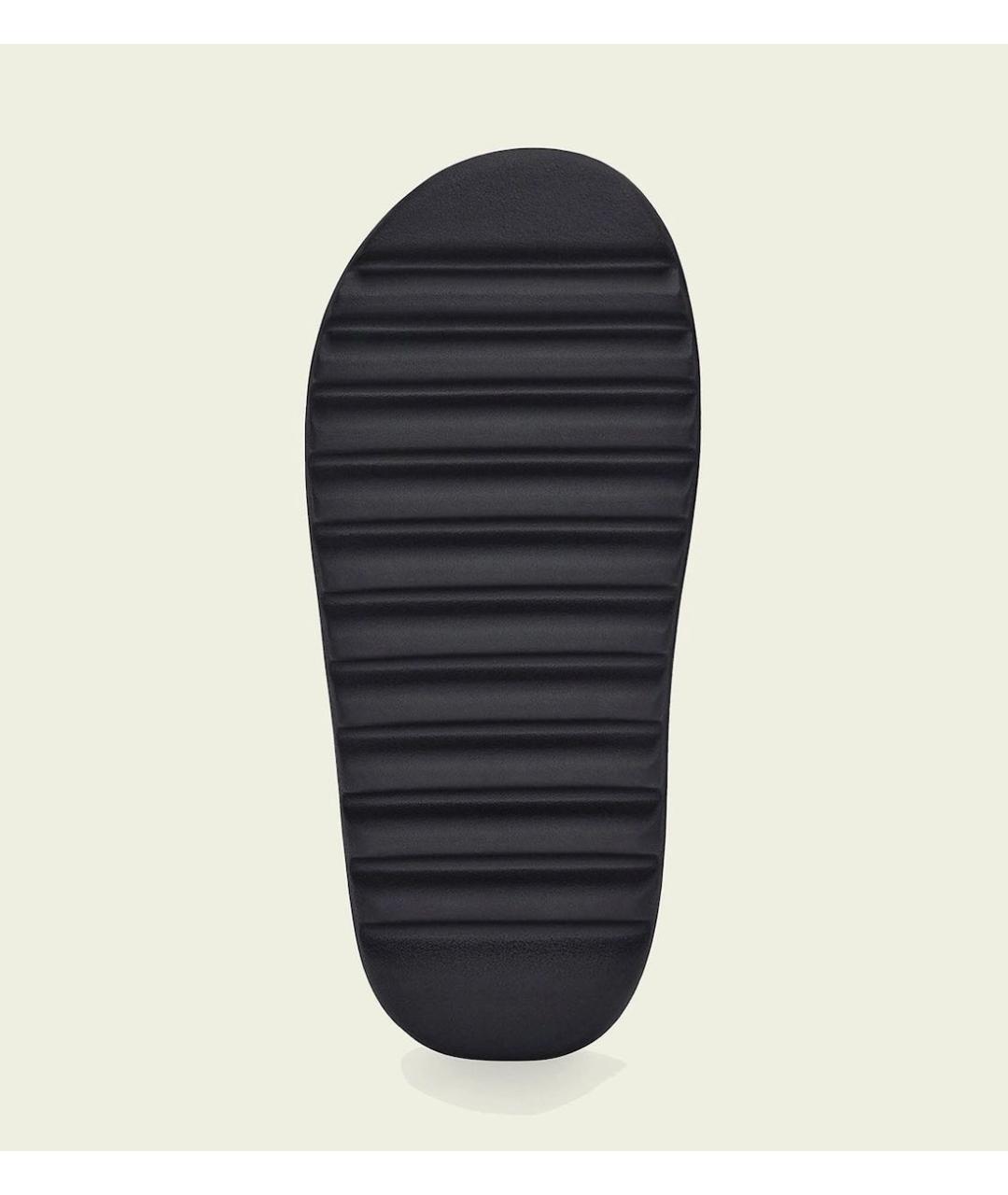 ADIDAS YEEZY Черные резиновые шлепанцы, фото 4