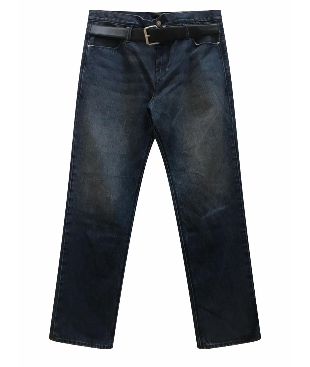 RTA Темно-синие хлопковые прямые джинсы, фото 1