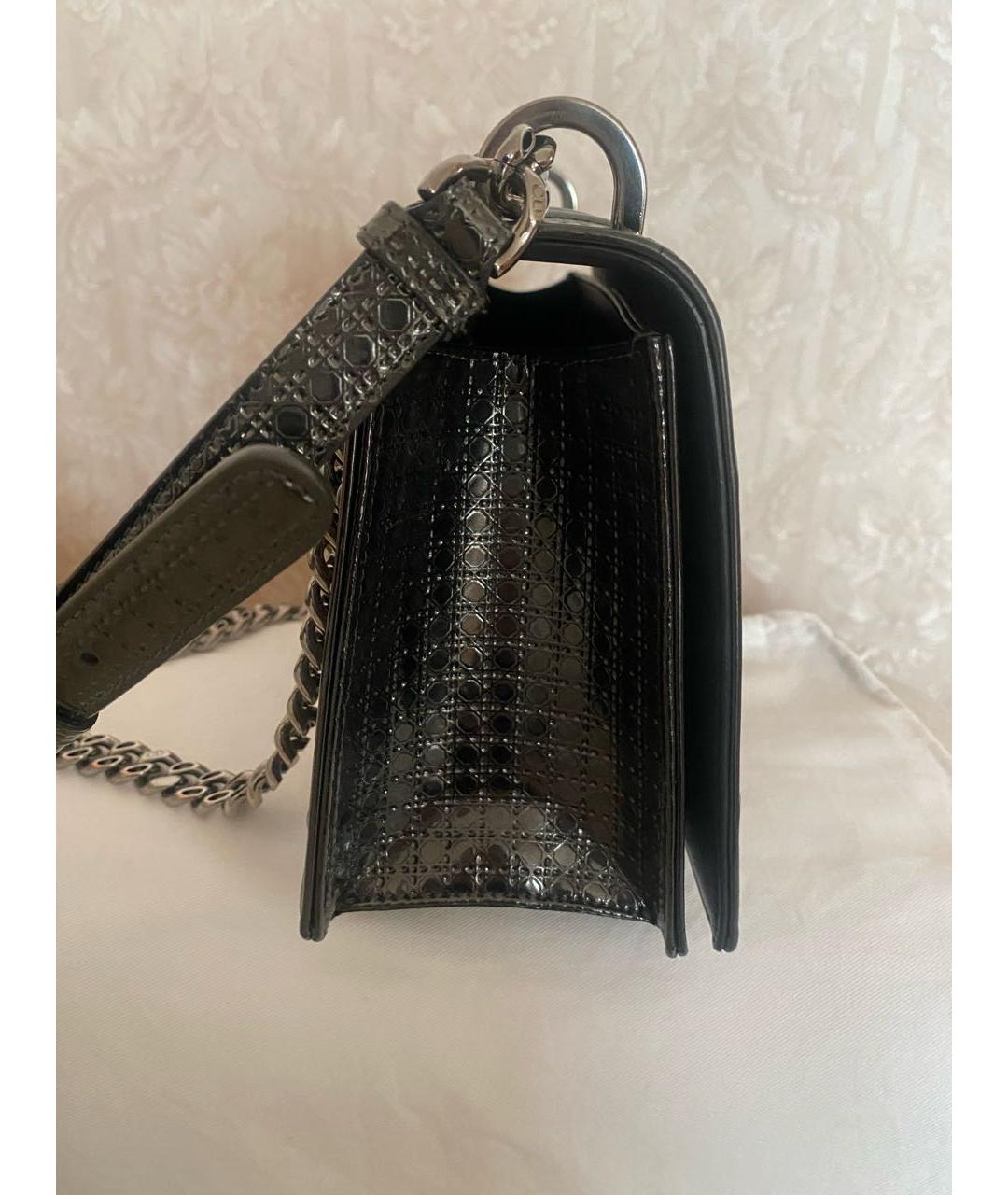 CHRISTIAN DIOR Серая сумка через плечо, фото 2