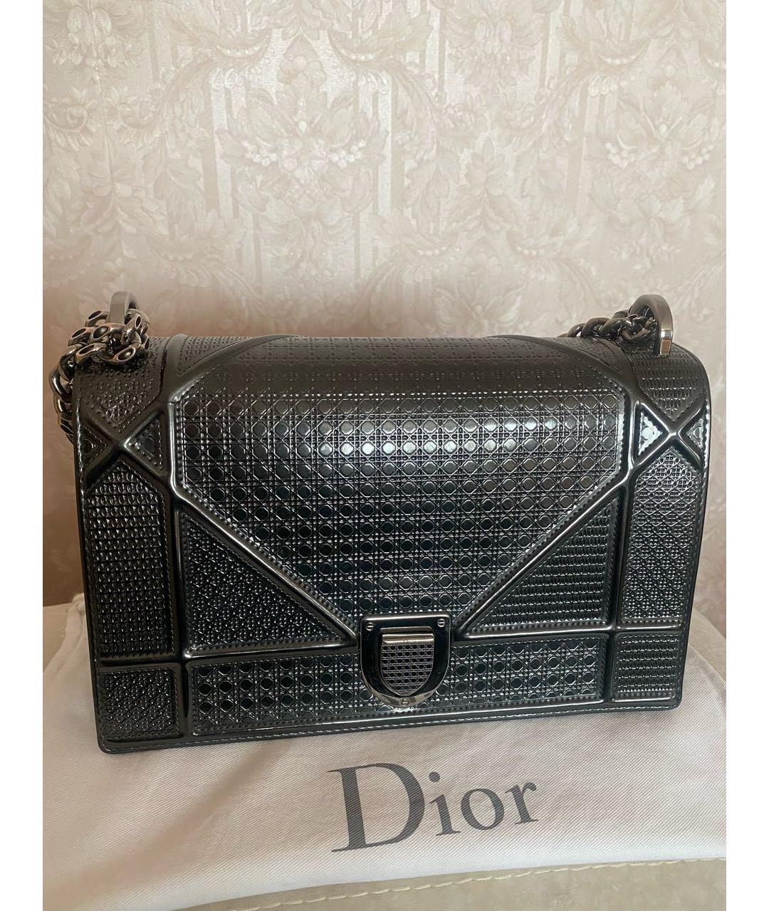 CHRISTIAN DIOR Серая сумка через плечо, фото 9