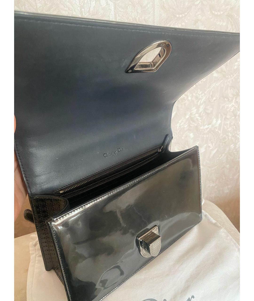CHRISTIAN DIOR Серая сумка через плечо, фото 5