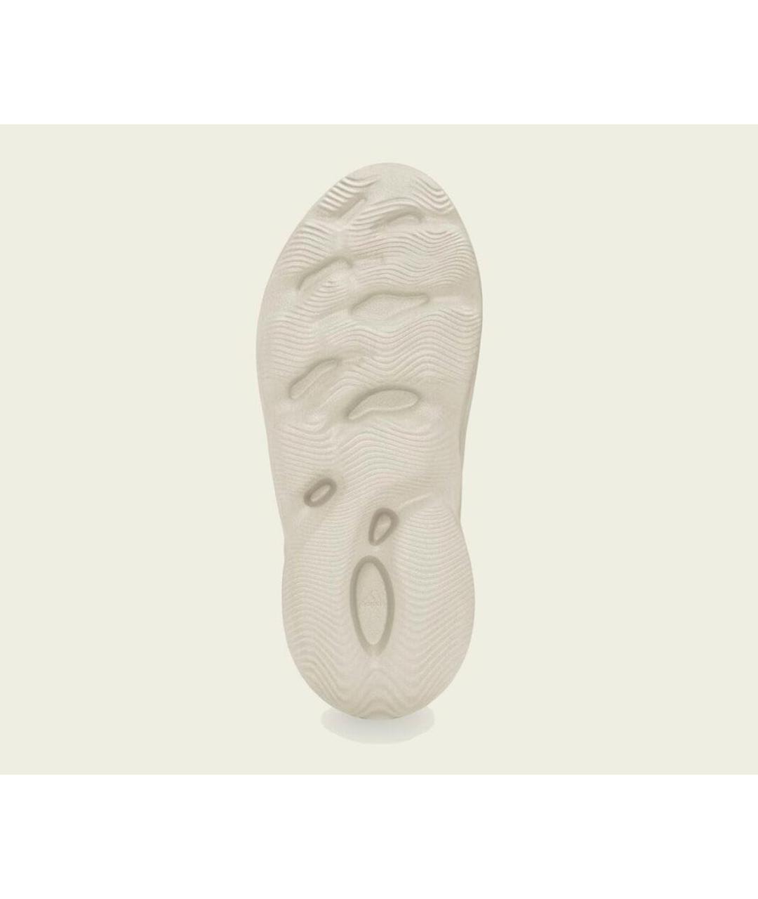 ADIDAS YEEZY Белые резиновые сандалии, фото 4