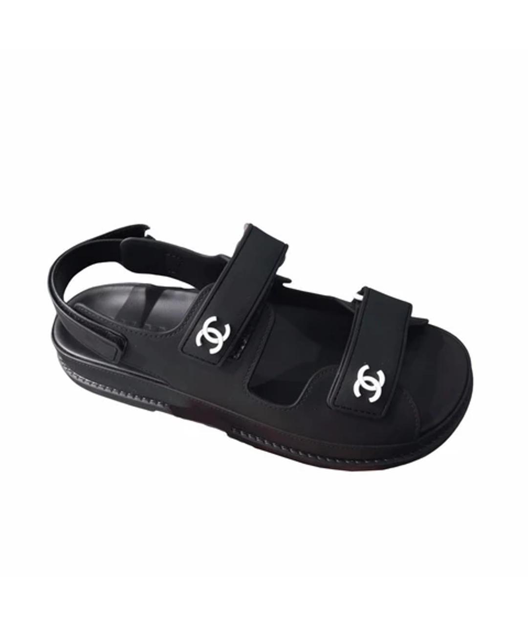 Сандалии шанель. Chanel Sandals Black. Сандали Шанель черные. Сандалии Chanel черные. Chanel dad Sandals.