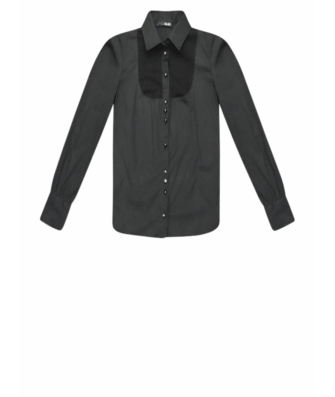 LIU JO Черная хлопковая рубашка, фото 1