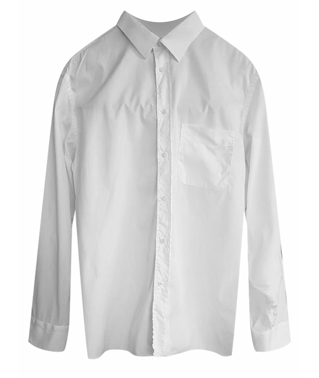 BRIONI Белая хлопковая классическая рубашка, фото 1