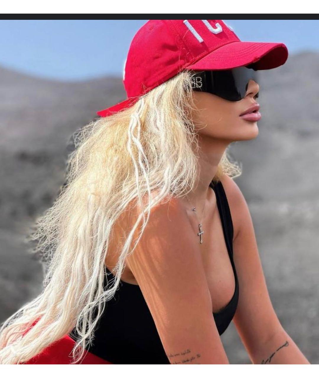 BALENCIAGA Черные пластиковые солнцезащитные очки, фото 4