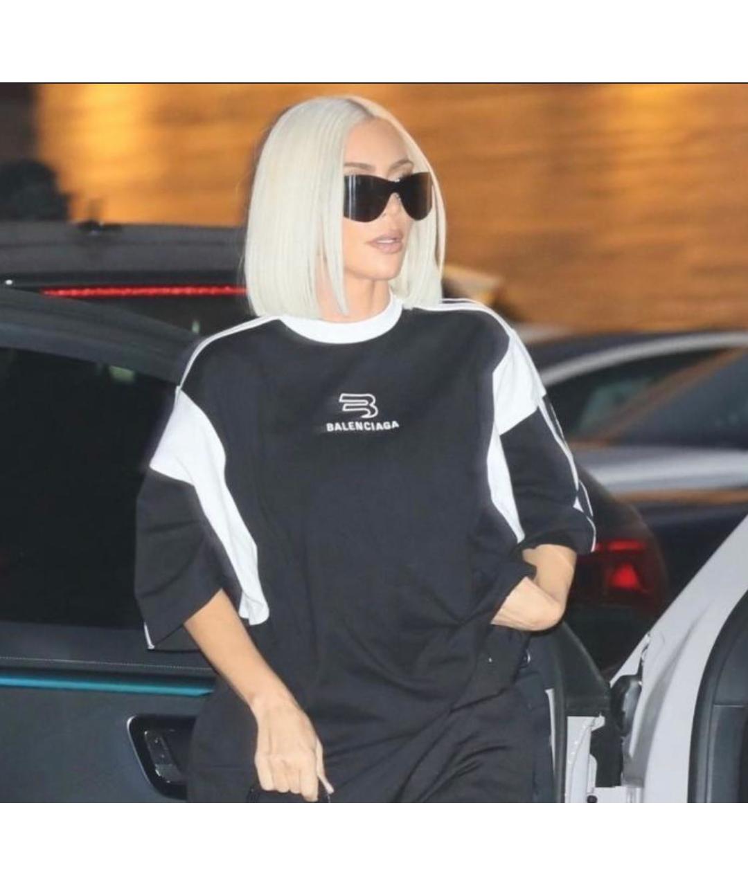 BALENCIAGA Черные пластиковые солнцезащитные очки, фото 5