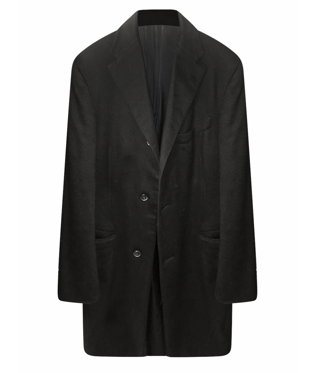 CORNELIANI Черное кашемировое пальто, фото 1