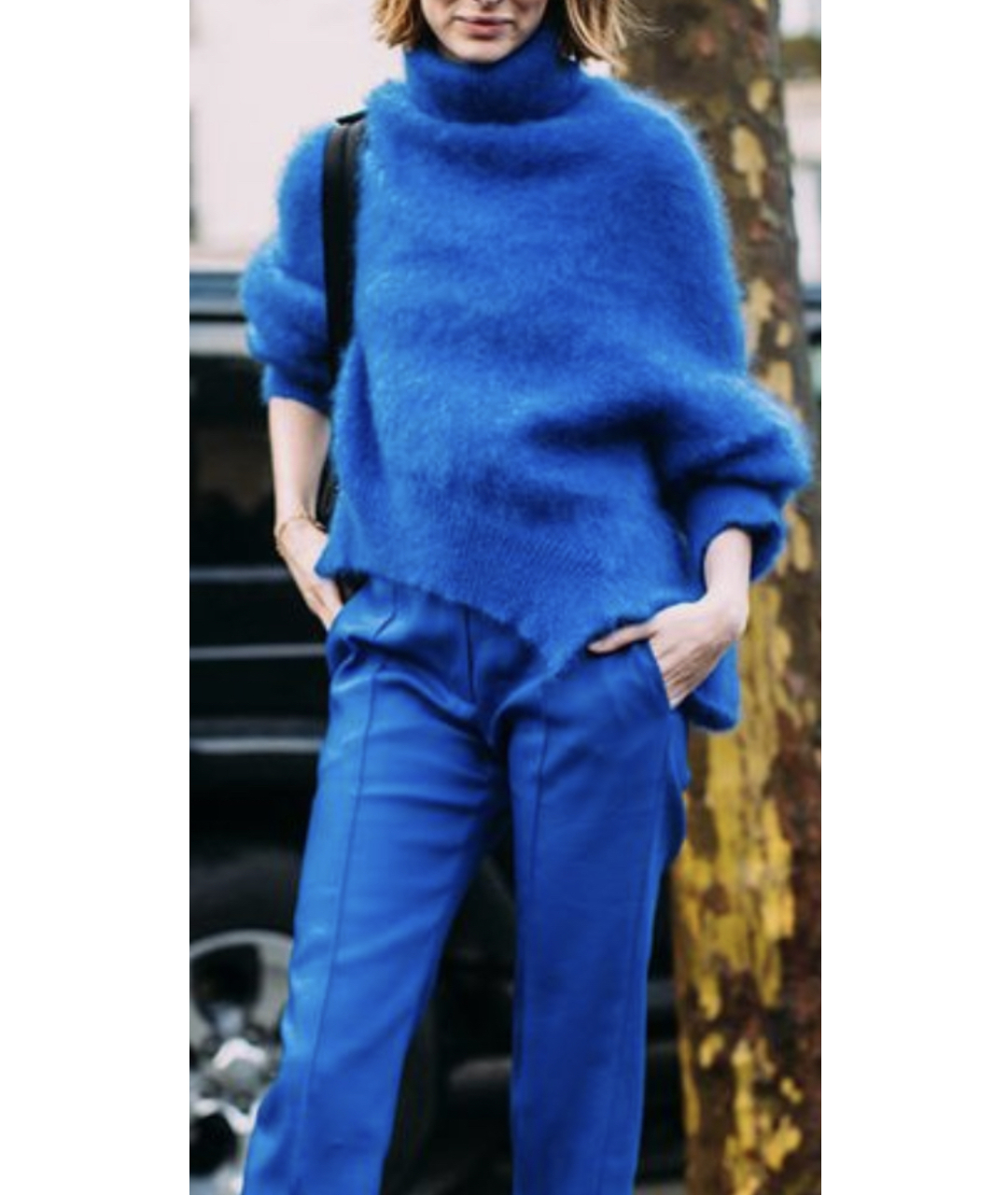 VALENTINO Синий джемпер / свитер, фото 5