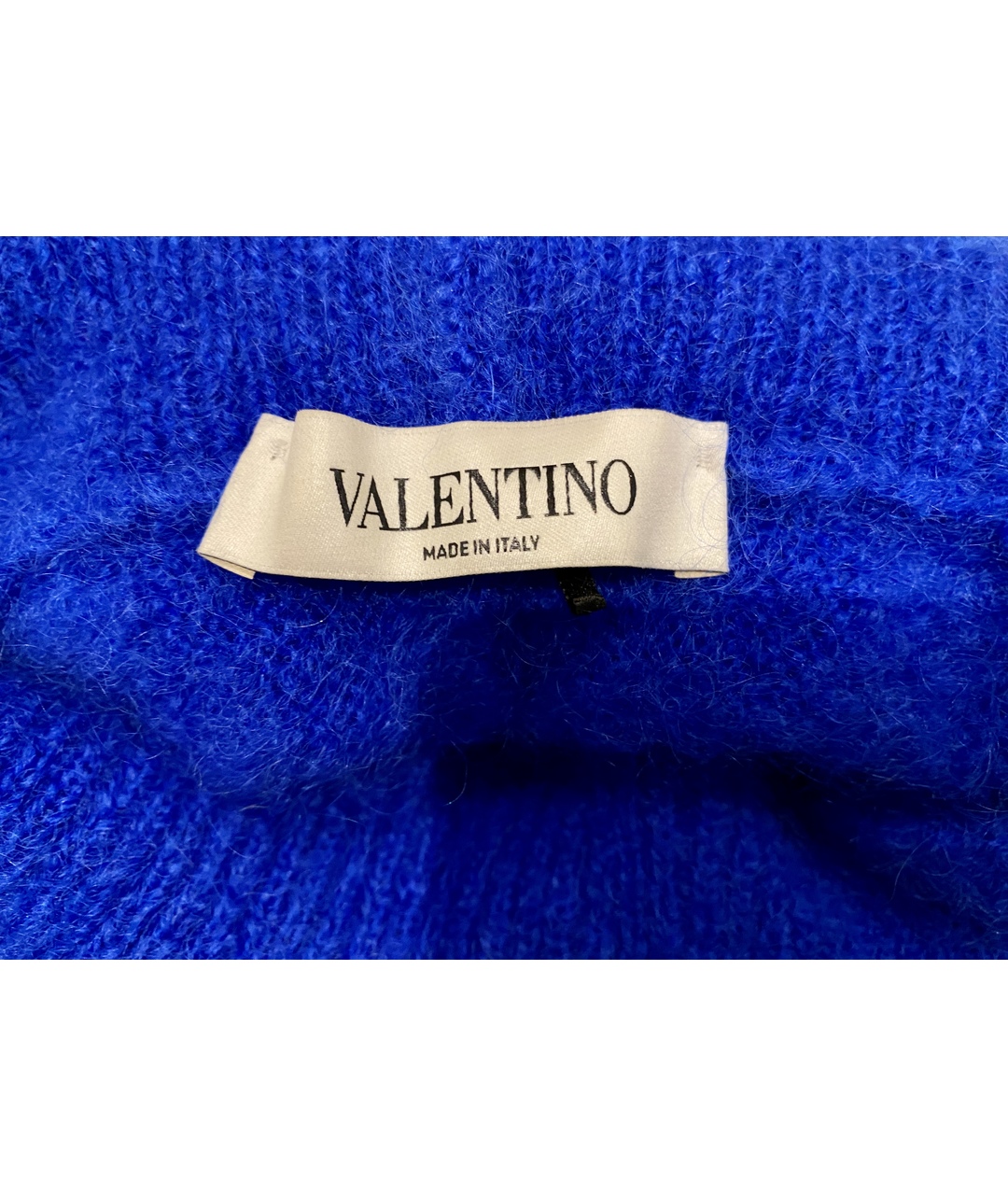 VALENTINO Синий джемпер / свитер, фото 2