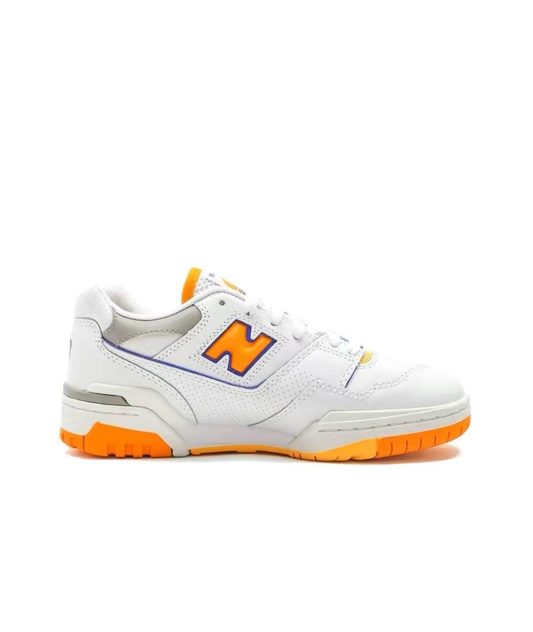 NEW BALANCE Белые кожаные кроссовки, фото 1