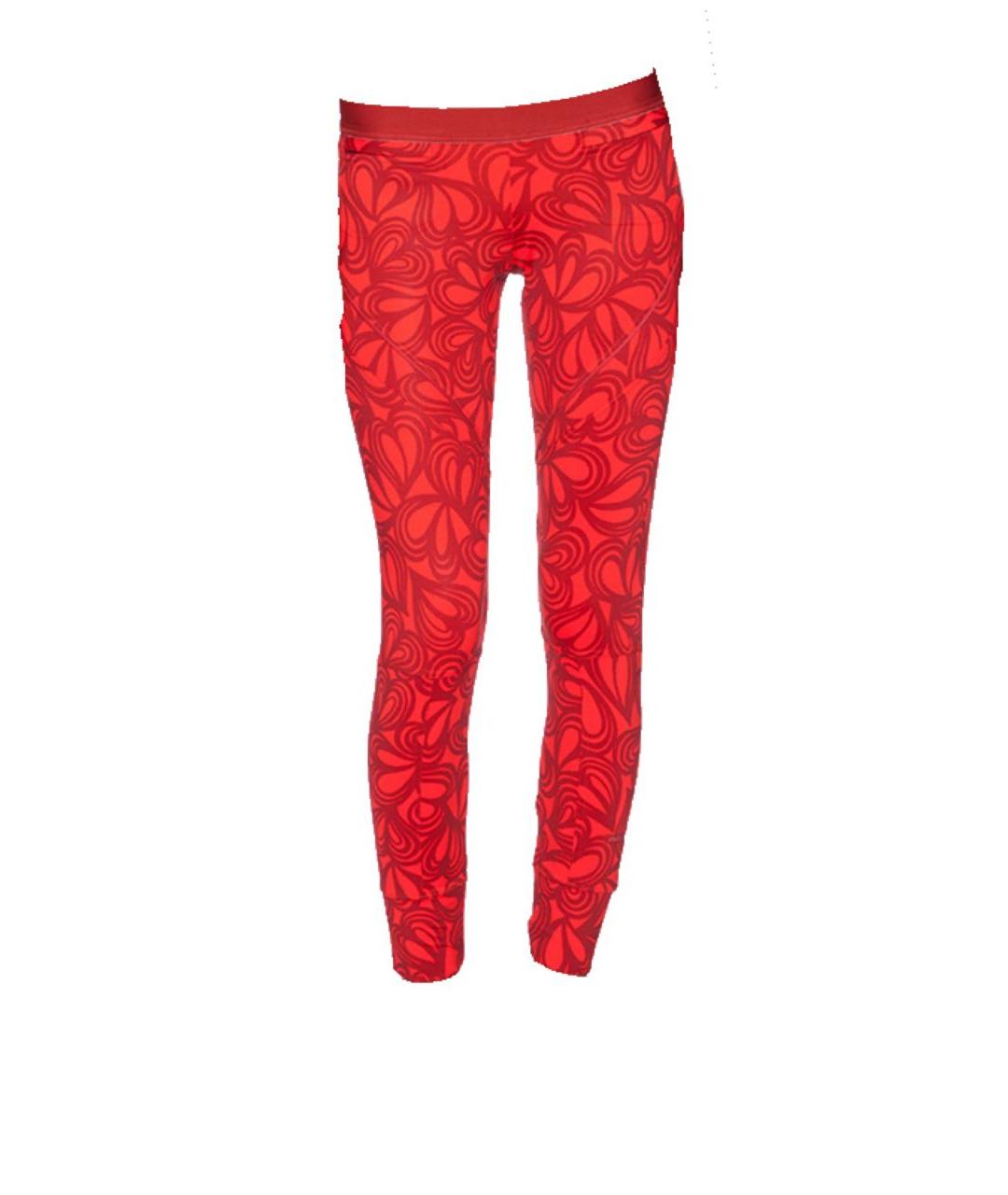 ADIDAS BY STELLA MCCARTNEY Красные спортивные брюки и шорты, фото 9