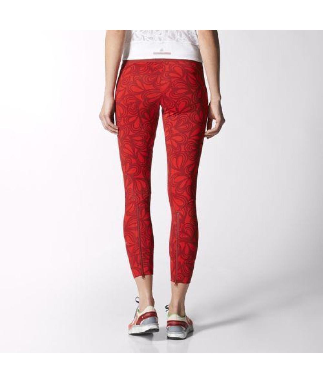 ADIDAS BY STELLA MCCARTNEY Красные спортивные брюки и шорты, фото 3