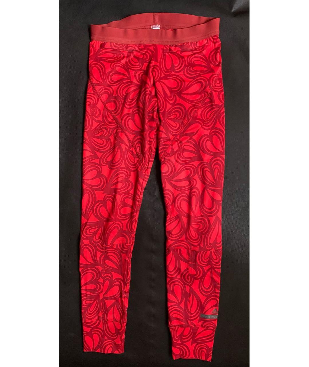 ADIDAS BY STELLA MCCARTNEY Красные спортивные брюки и шорты, фото 4