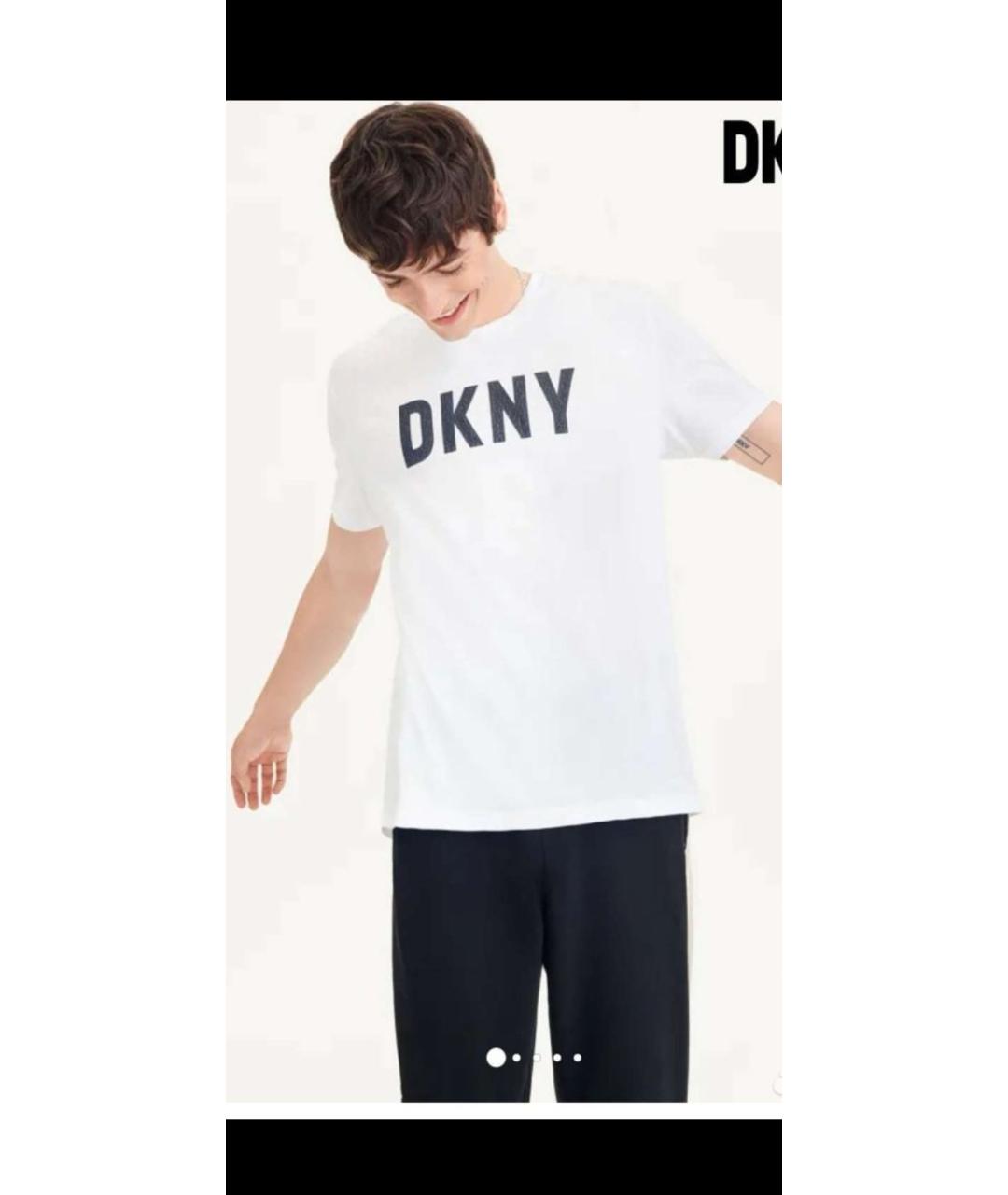 DKNY Белая футболка, фото 5