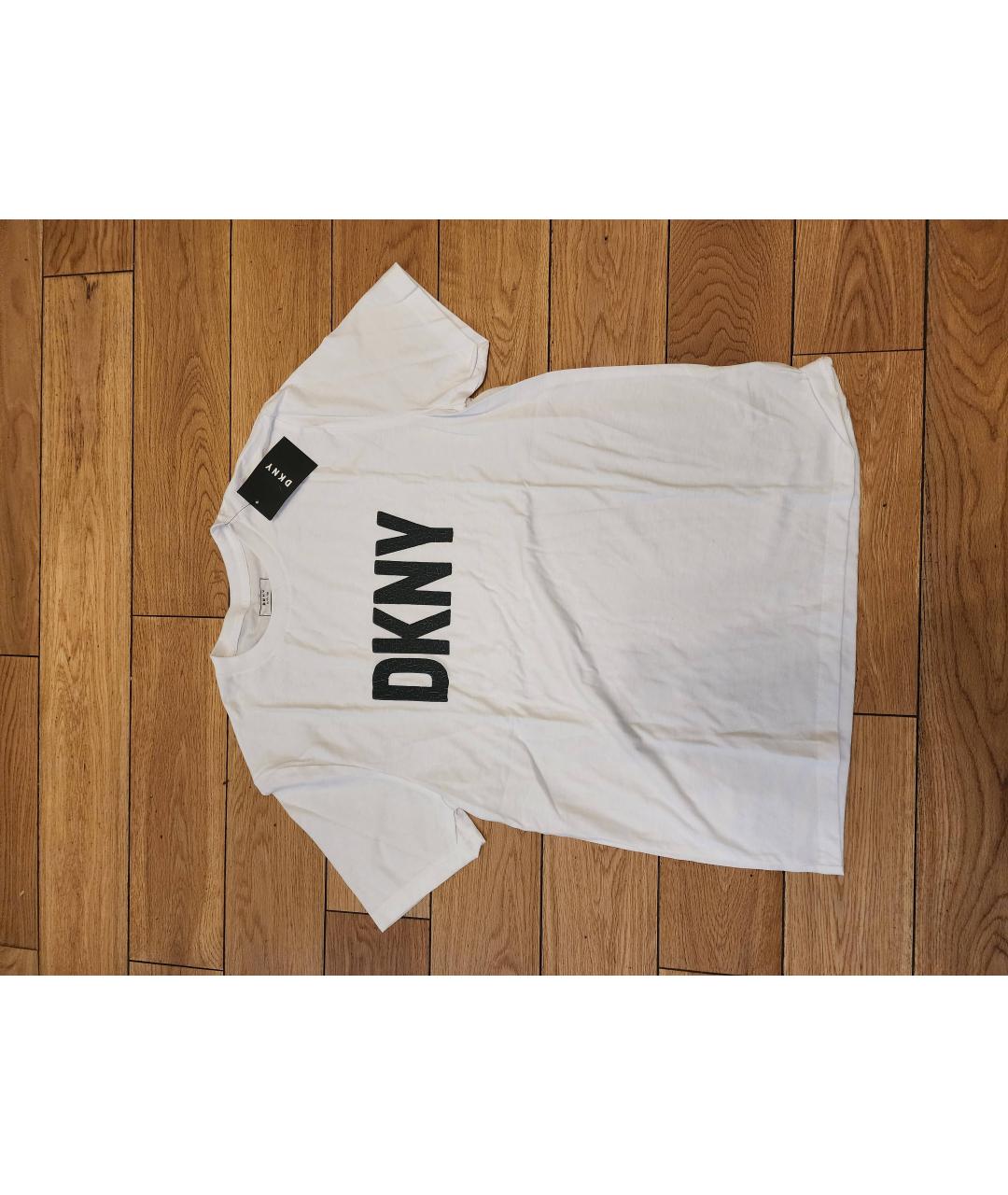 DKNY Белая футболка, фото 9