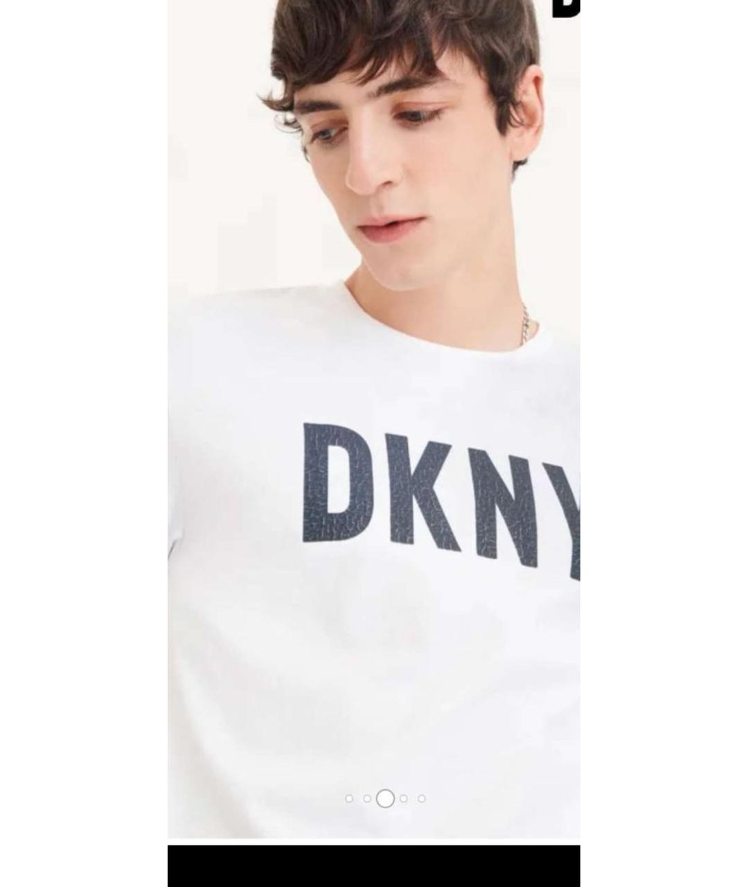 DKNY Белая футболка, фото 7
