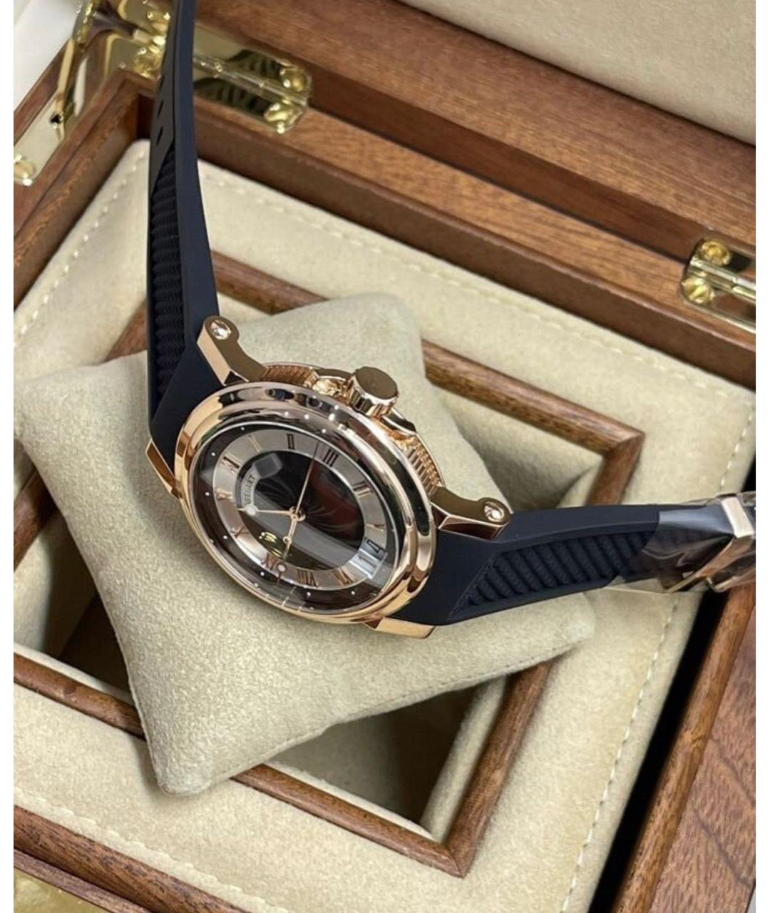 Breguet Черные часы из розового золота, фото 3