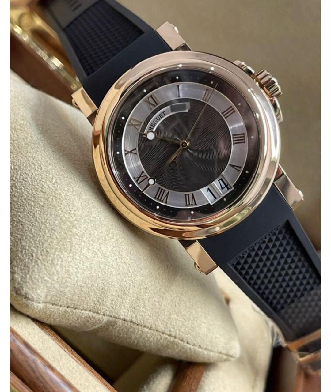 Breguet Черные часы из розового золота, фото 2