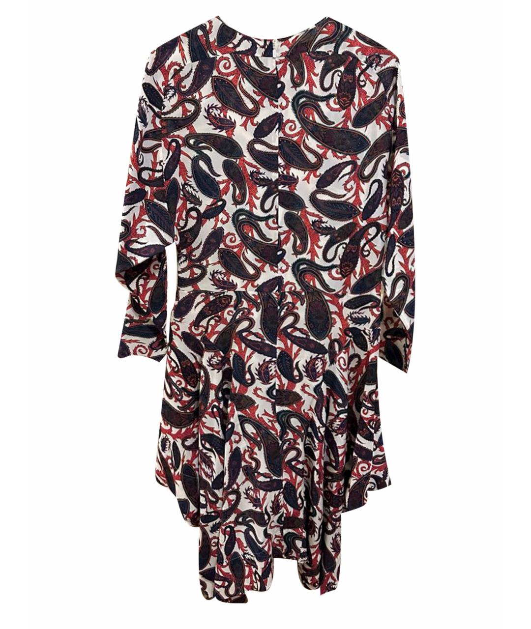 CHLOE Бордовое шелковое вечернее платье, фото 1
