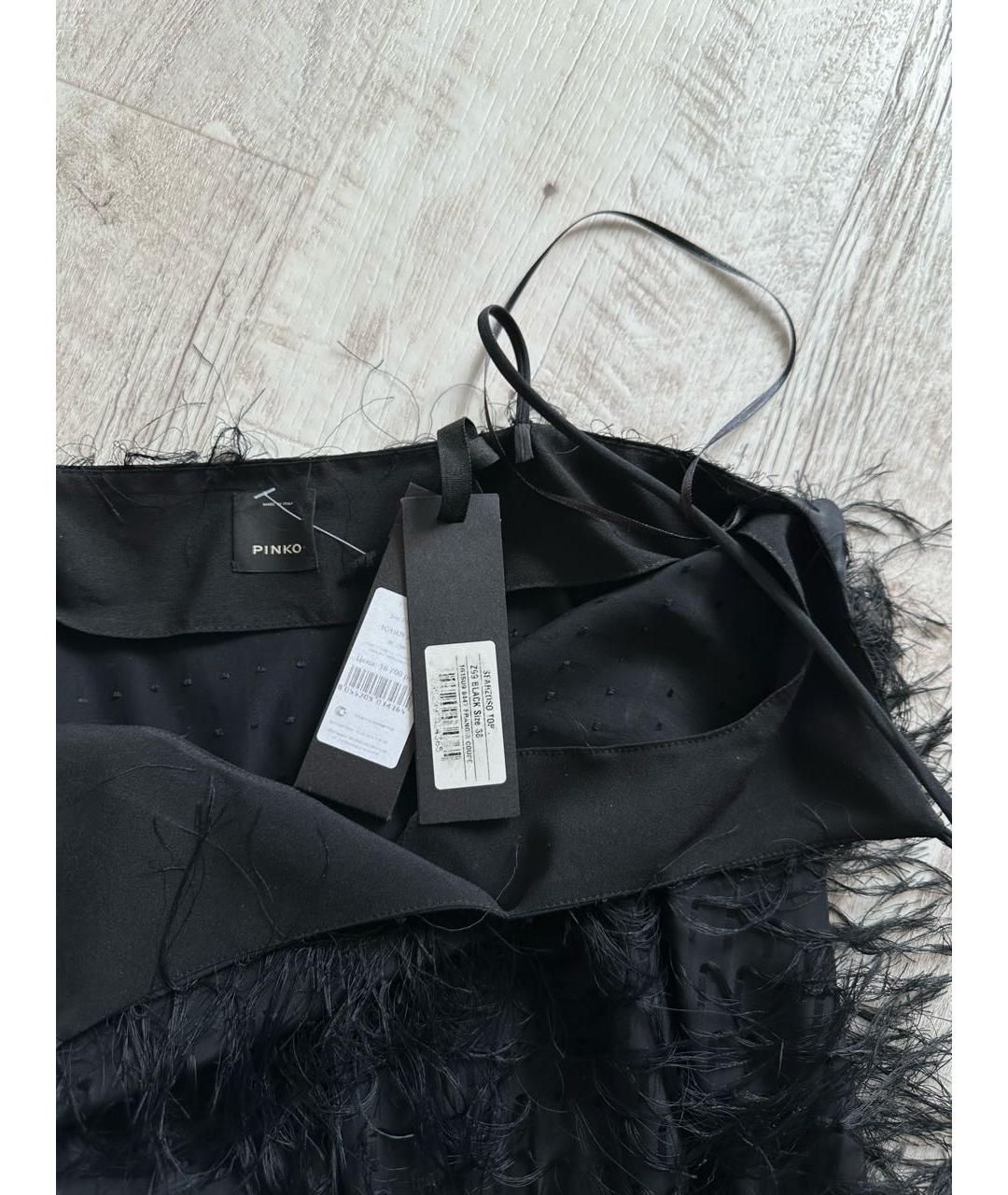 PINKO Черный полиэстеровый костюм с юбками, фото 3