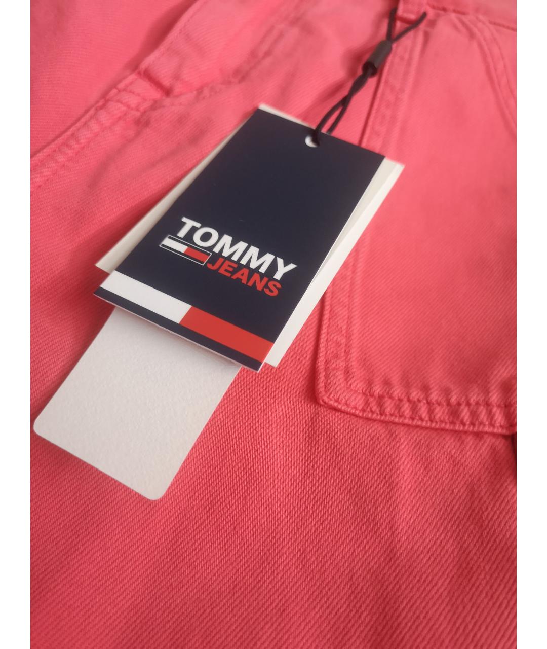 TOMMY HILFIGER Розовые прямые джинсы, фото 4