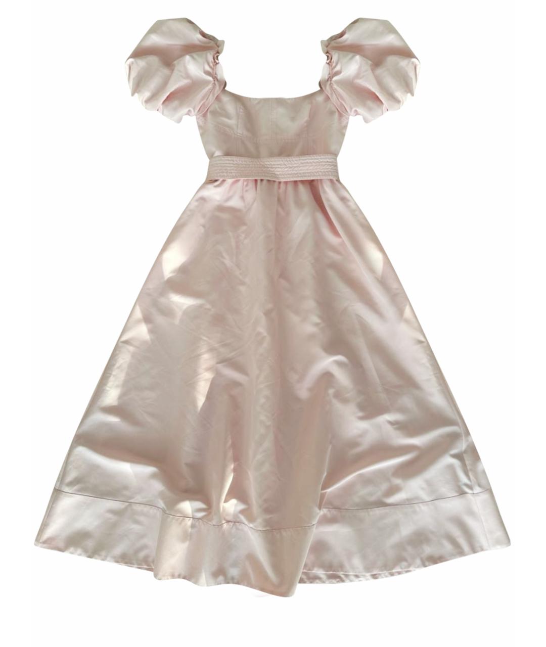 SELF-PORTRAIT Розовое полиэстеровое платье, фото 1