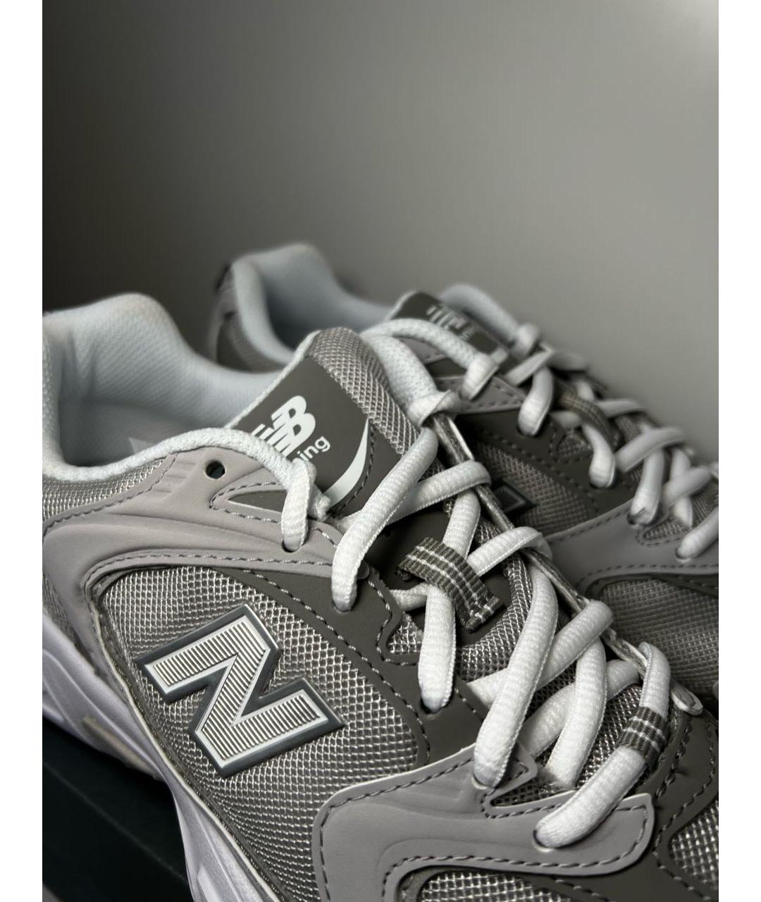 NEW BALANCE Серые кроссовки, фото 5