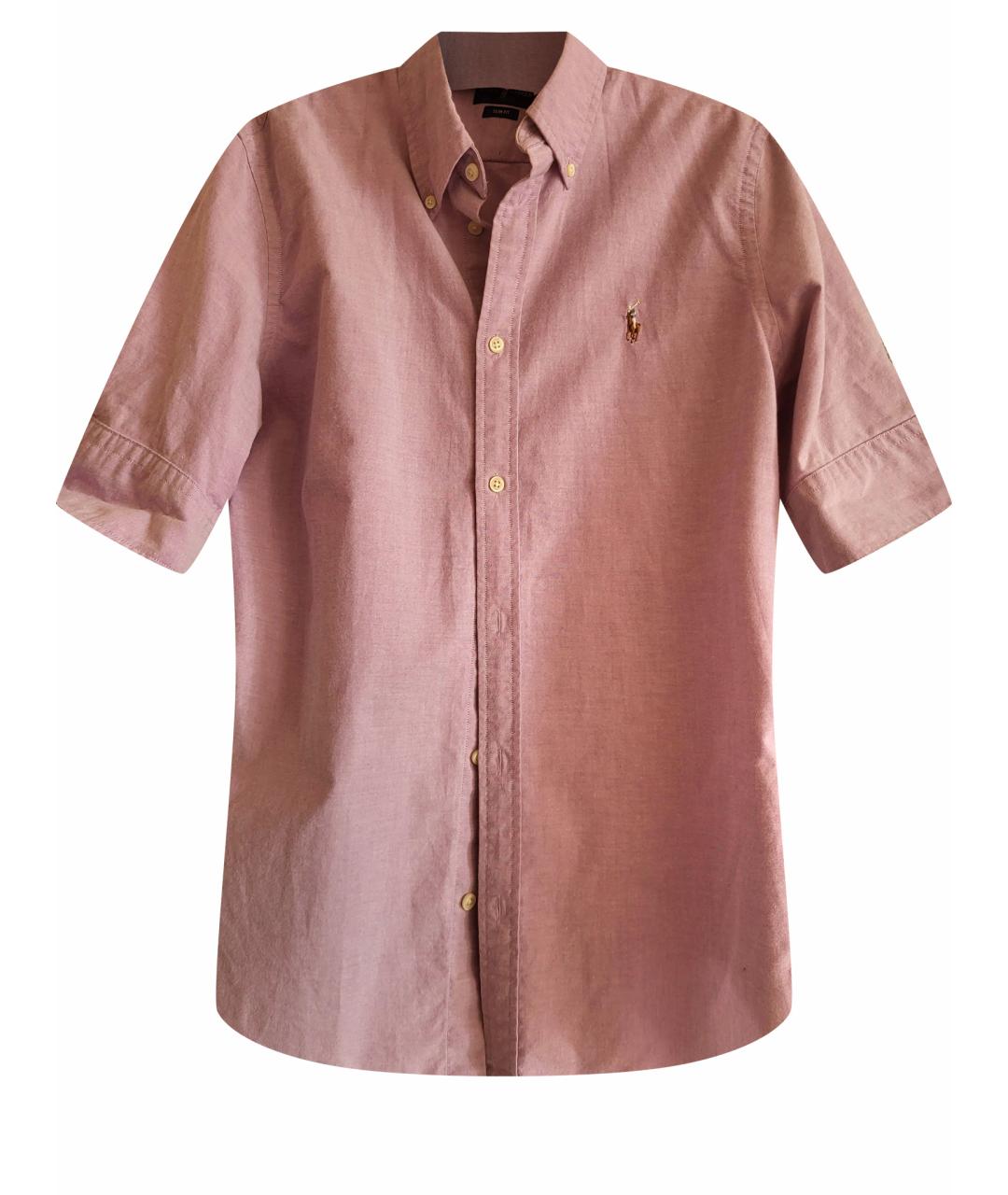 POLO RALPH LAUREN Розовая хлопковая рубашка, фото 1