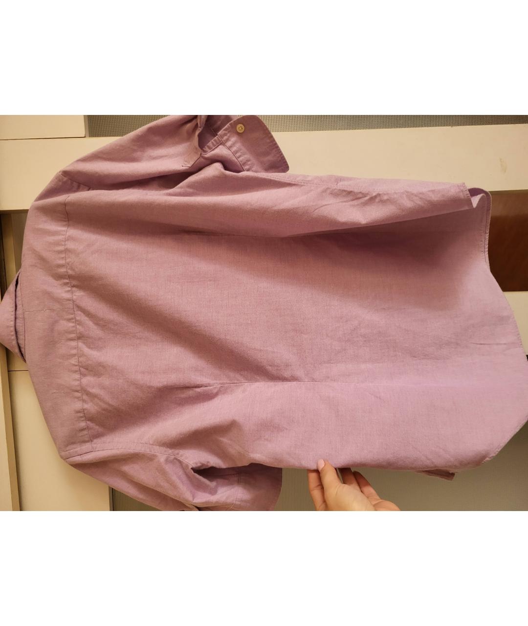 POLO RALPH LAUREN Розовая хлопковая рубашка, фото 2