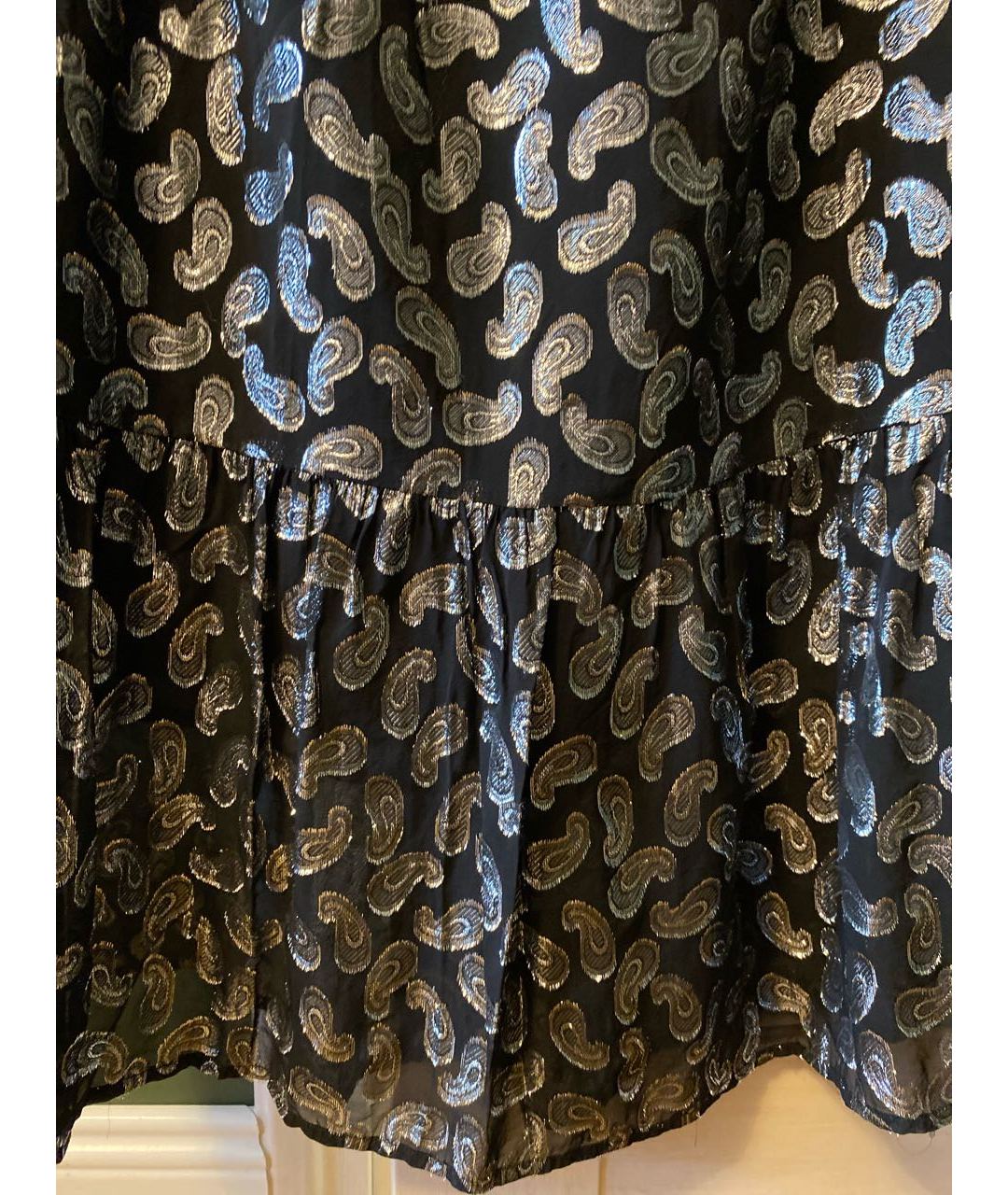 MICHAEL MICHAEL KORS Серебряная полиэстеровая юбка миди, фото 4