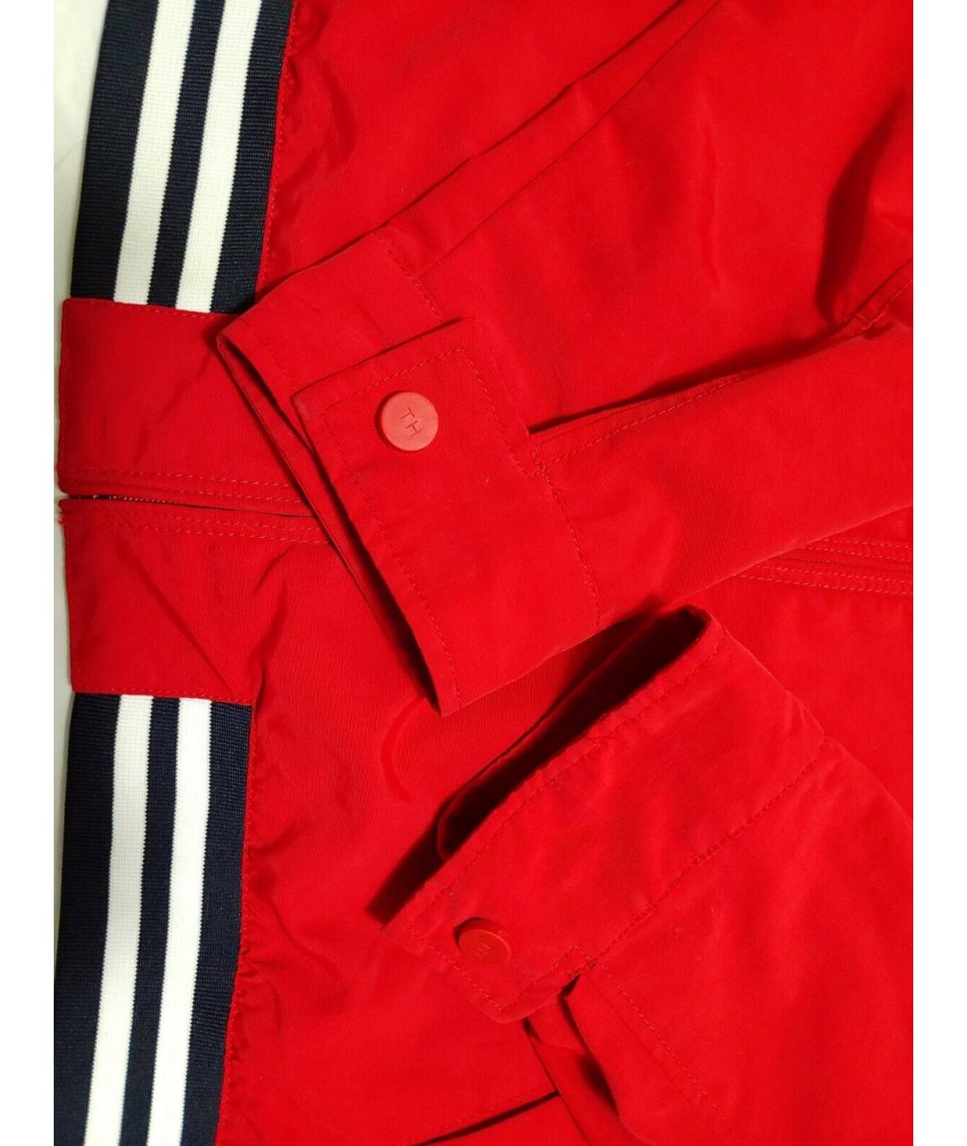 TOMMY HILFIGER Красная синтетическая куртка, фото 6