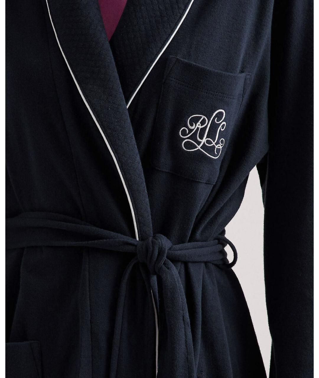 RALPH LAUREN Синий халаты, фото 4