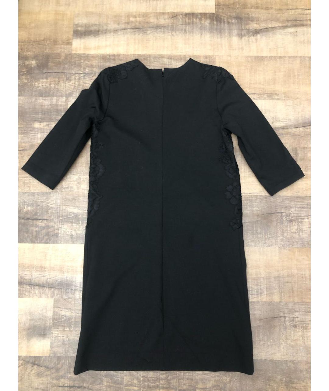 ERMANNO SCERVINO Черное вискозное коктейльное платье, фото 2