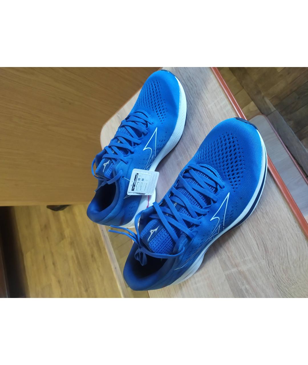 MIZUNO Синие низкие кроссовки / кеды, фото 2