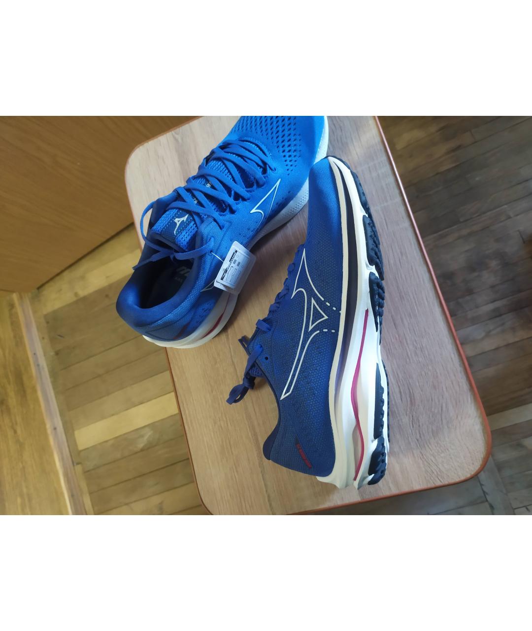 MIZUNO Синие низкие кроссовки / кеды, фото 5