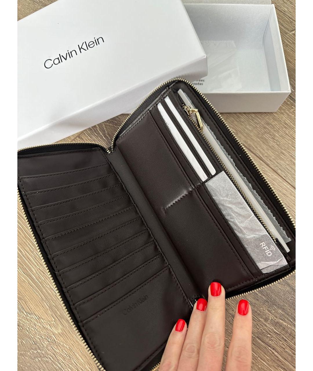 Calvin klein 2024 long wallet