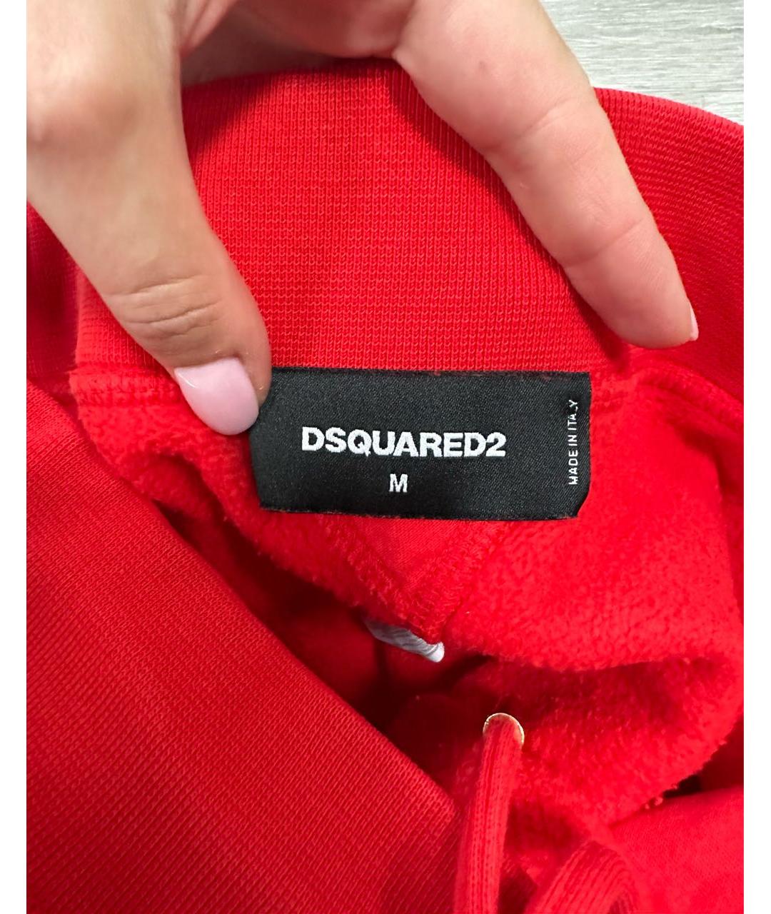 DSQUARED2 Красный хлопковый костюм с брюками, фото 7