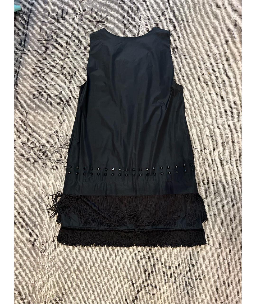 DKNY Черное полиэстеровое коктейльное платье, фото 2