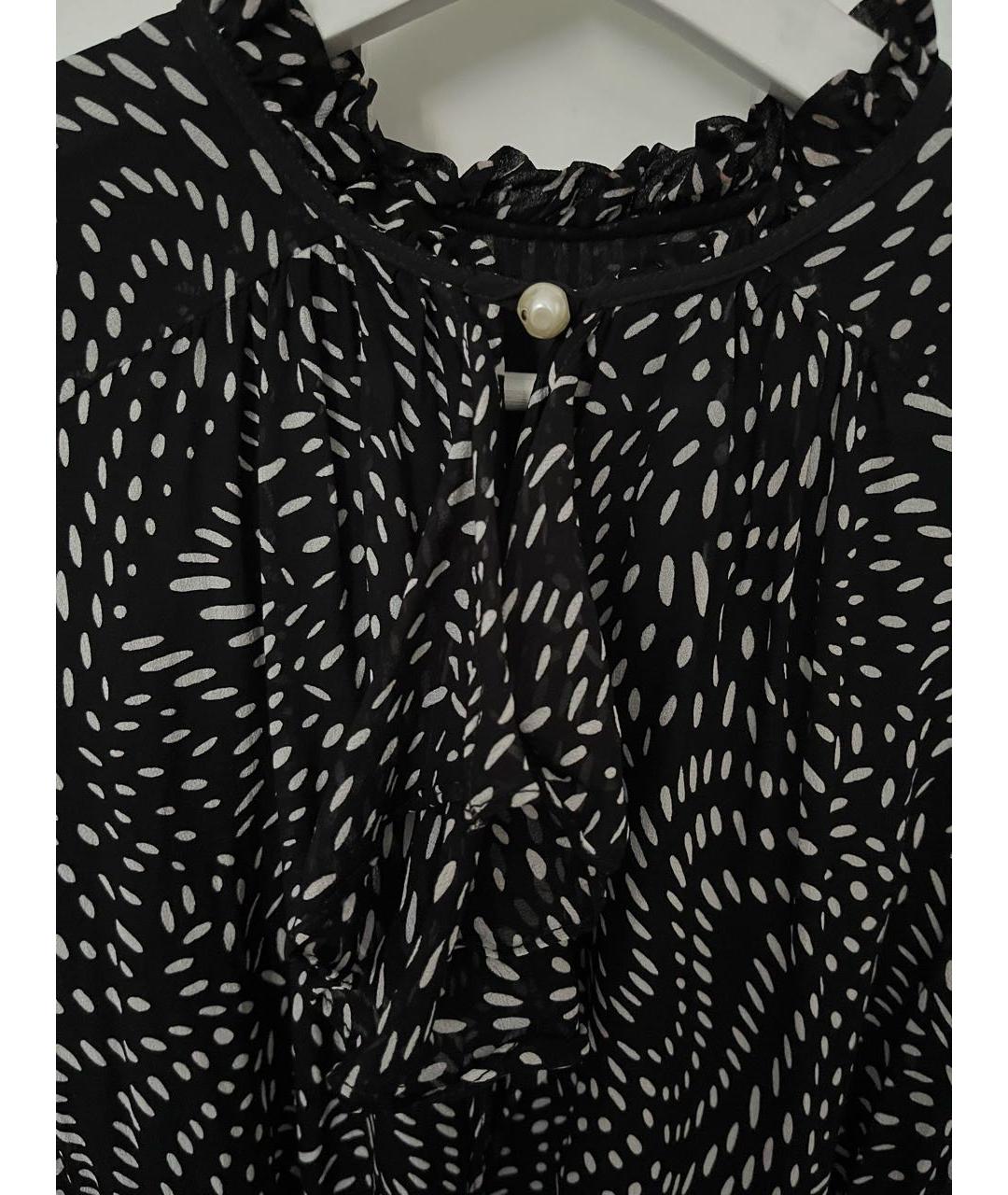 PINKO Черное синтетическое повседневное платье, фото 4