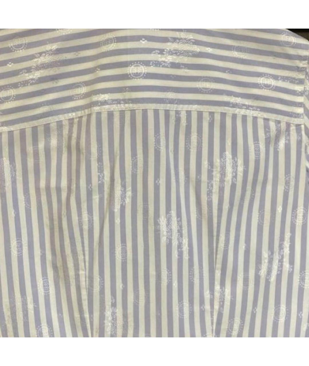 CHANEL PRE-OWNED Голубая хлопковая рубашка, фото 2