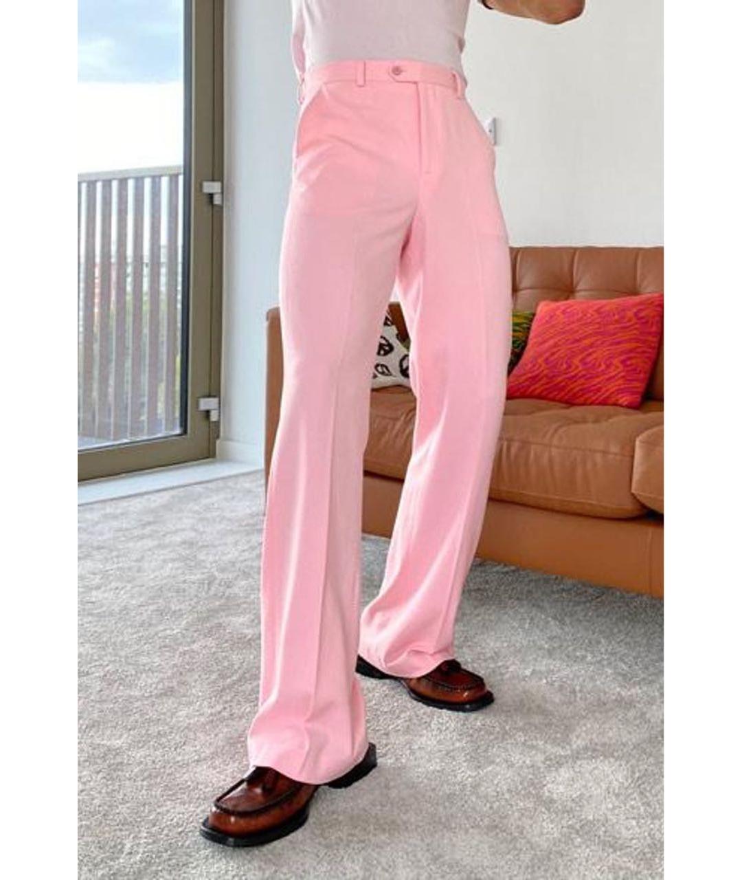 JADED LONDON Розовые полиэстеровые повседневные брюки, фото 5