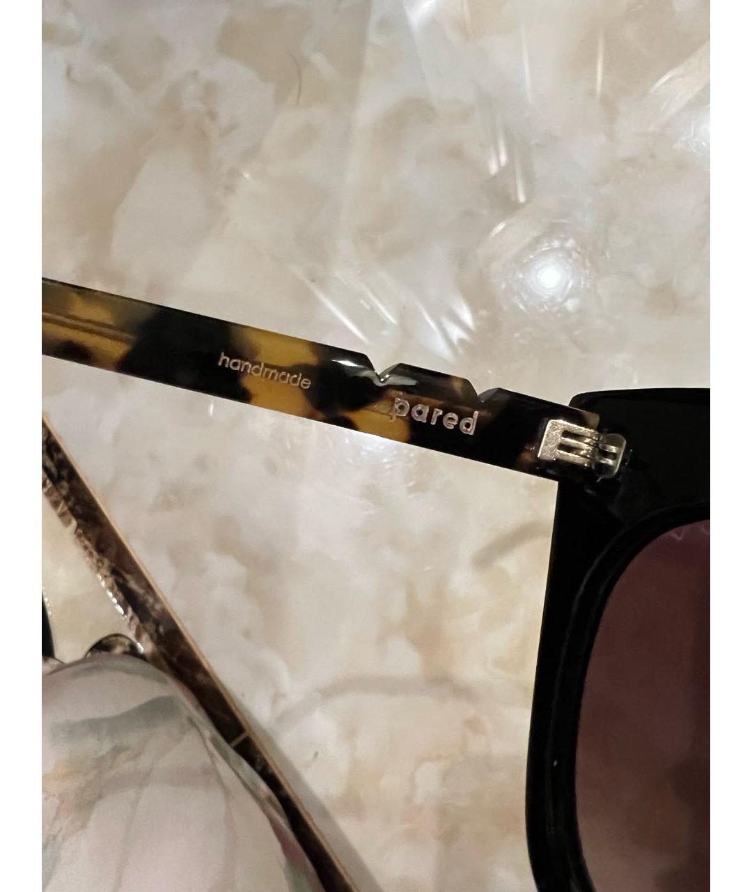 PARED EYEWEAR Коричневые пластиковые солнцезащитные очки, фото 5