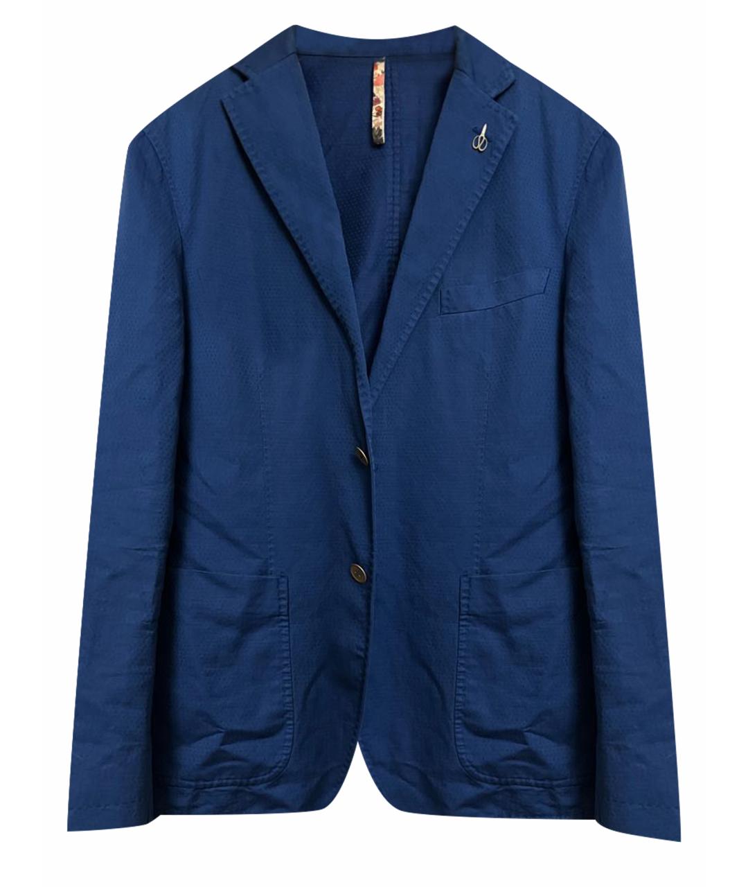 PAOLONI Синий пиджак, фото 1