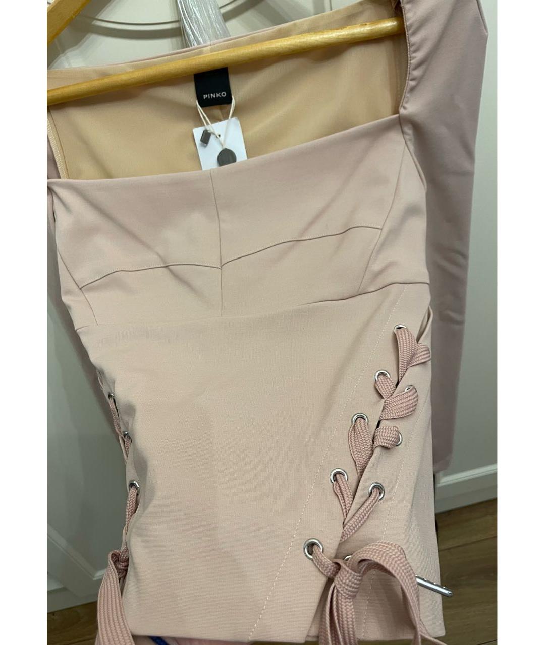 PINKO Розовая вискозная блузы, фото 3