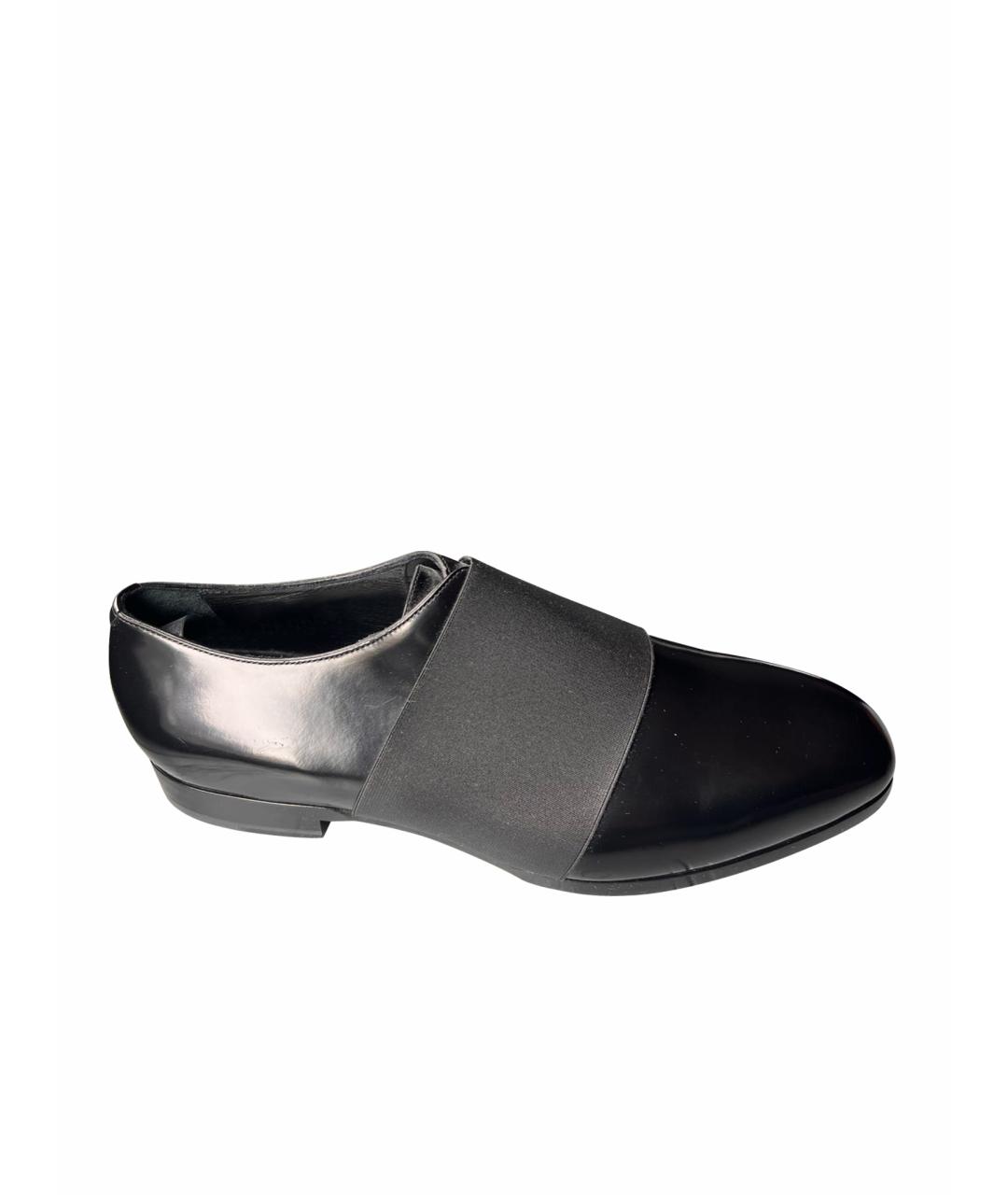 JIMMY CHOO Черные туфли из лакированной кожи, фото 1
