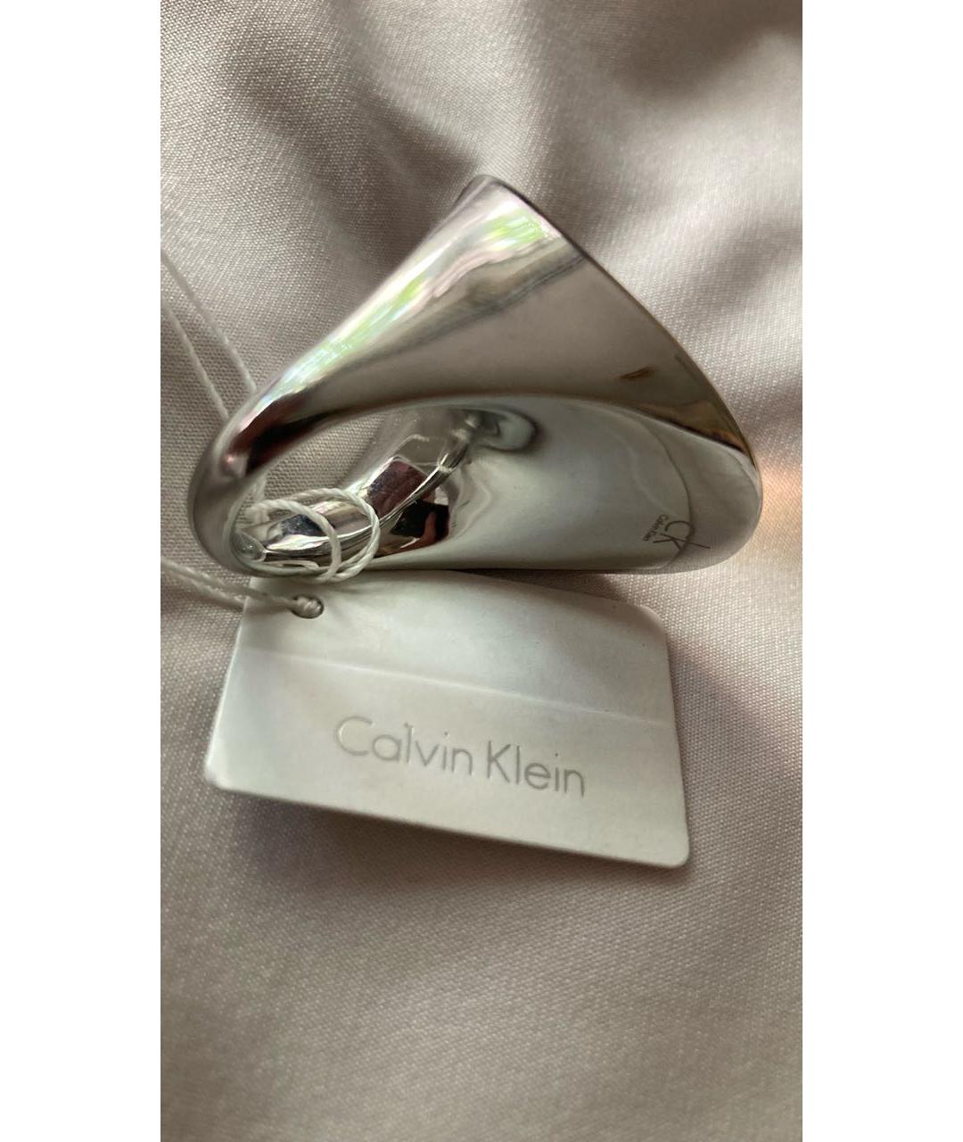CALVIN KLEIN Серебряное металлическое кольцо, фото 3