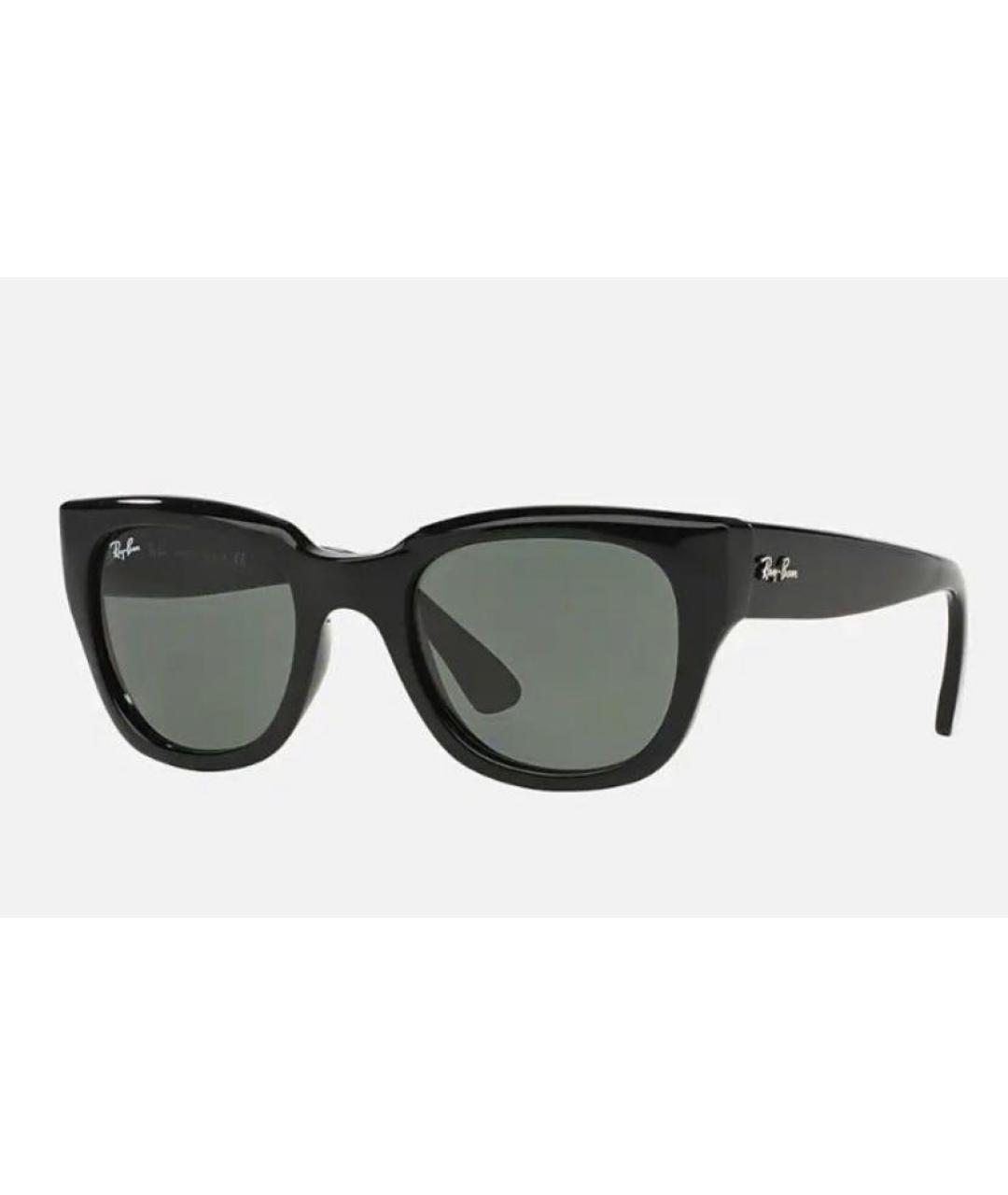 RAY BAN Черные солнцезащитные очки, фото 2