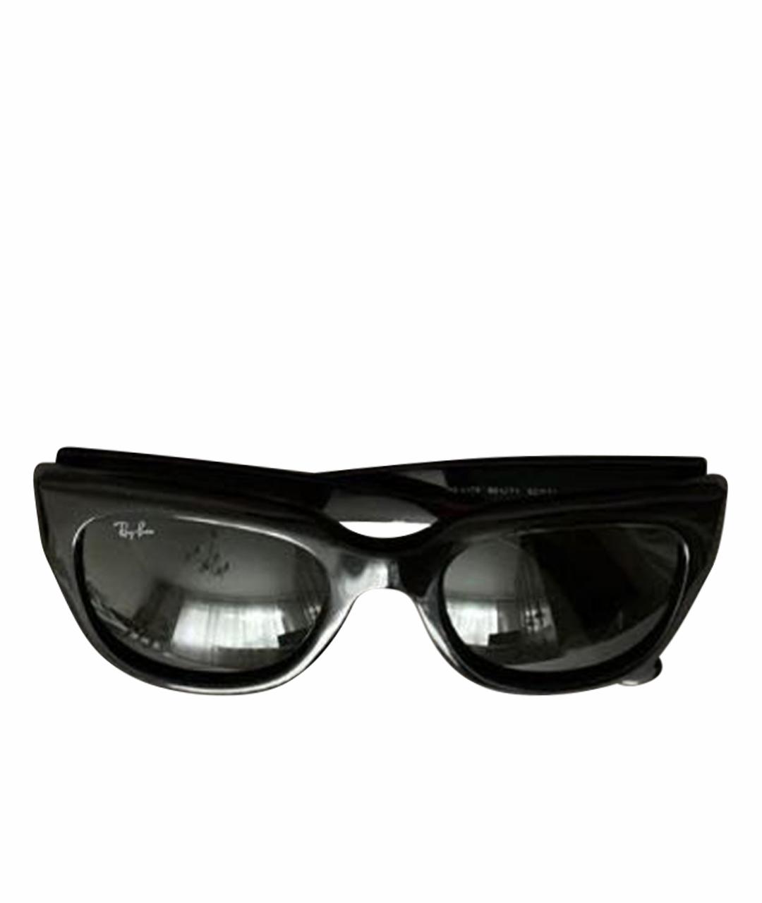 RAY BAN Черные солнцезащитные очки, фото 1